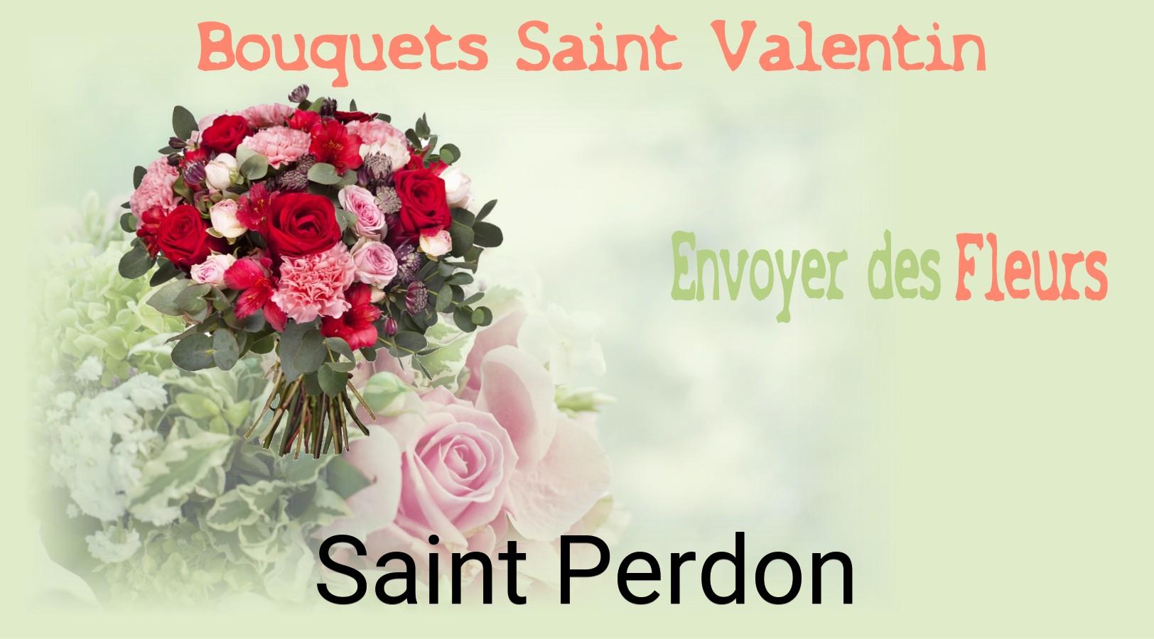Roses de Saint-Valentin livrées à Saint-Perdon