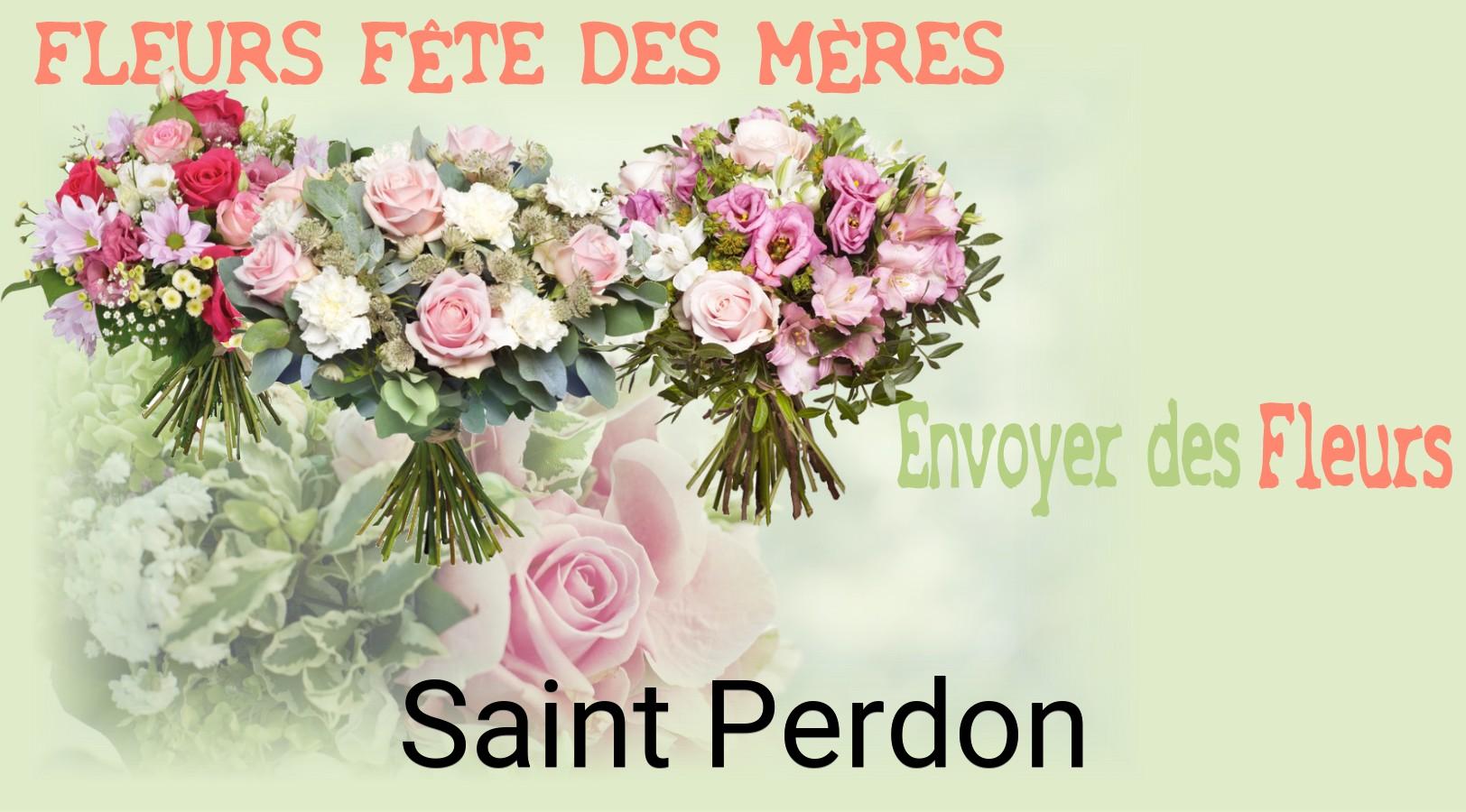 Bouquet de Fête des Mères livré à Saint-Perdon